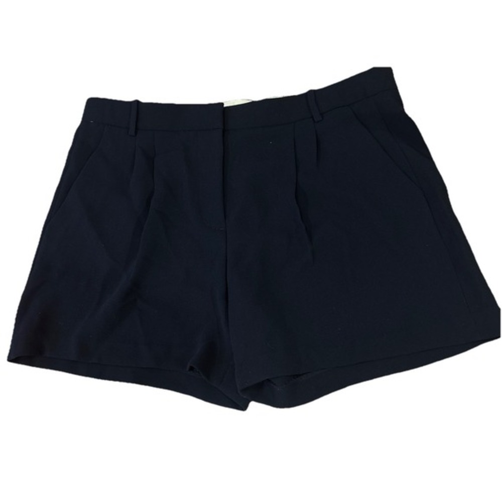 J.Crew Womens Solid Navy‎ Blue Shorts Size 8